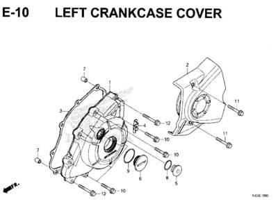 E-10-Left-Crankcase-Cover-New-CBR-150R-K45N