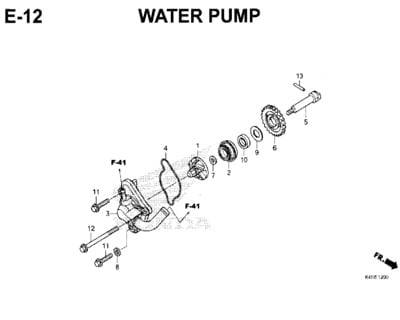 E-12-Water-Pump-New-CBR-150R-K45N