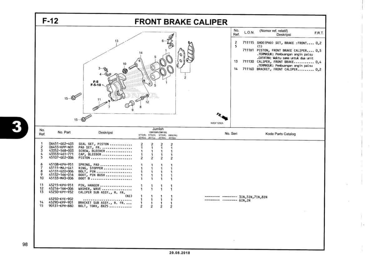 F-12-Front-Brake-Caliper-Katalog-New-CBR-150R-K45N