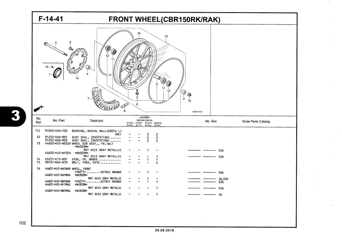 F-14-41-Front-Wheel-(CBR150RK-RAK)-Katalog-New-CBR-150R-K45N
