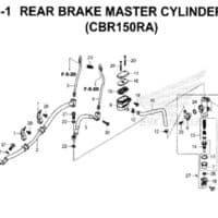F-15-1-Rear-Brake-Master-Cylinder-(CBR150RA)-New-CBR-150R-K45N