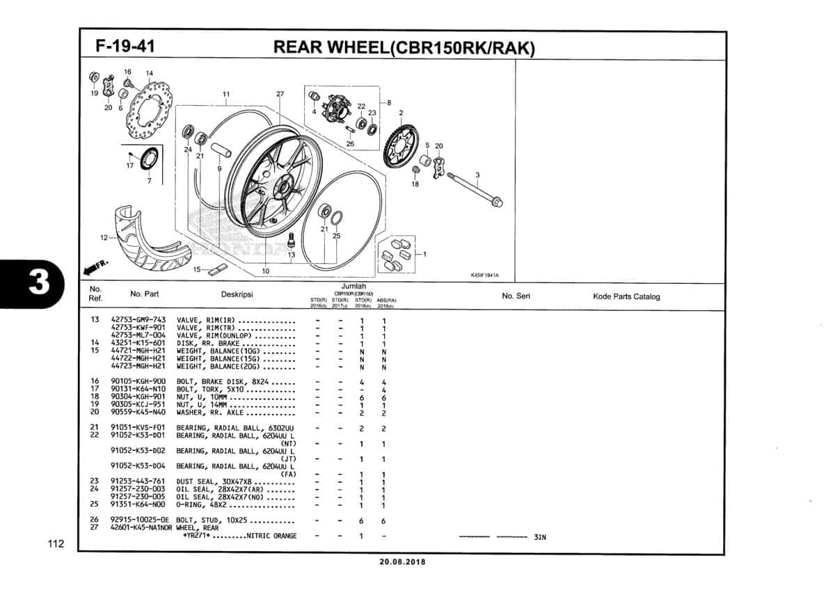 F-19-41-Rear-Wheel-(CBR150RK-RAK)-Katalog-New-CBR-150R-K45N