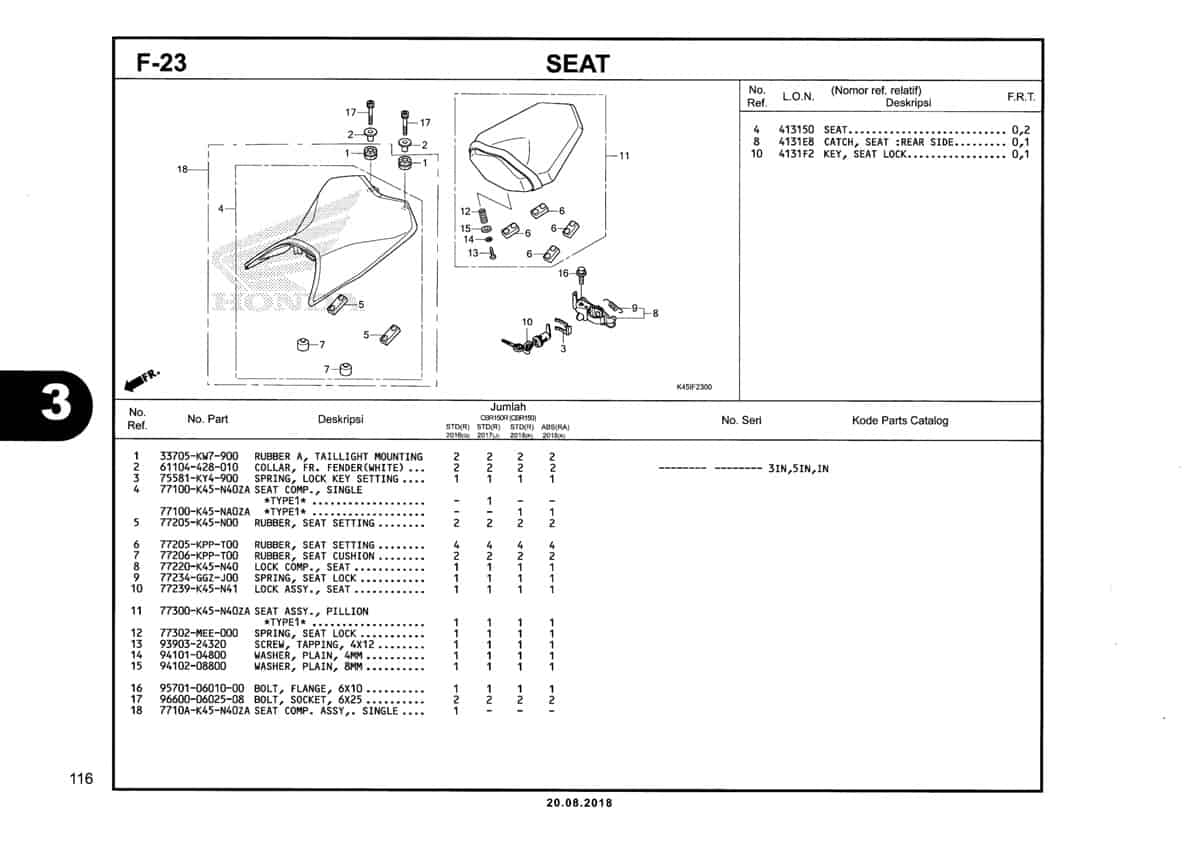 F-23-Seat-Katalog-New-CBR-150R-K45N