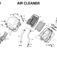 F25 – Air Cleaner – Katalog Honda New CBR 150R K45N