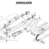 F32 – Swingarm – Katalog Honda New CBR 150R K45N