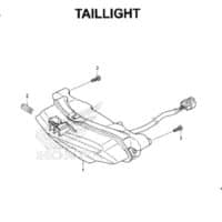 F36 – Taillight – Katalog Honda New CBR 150R K45N