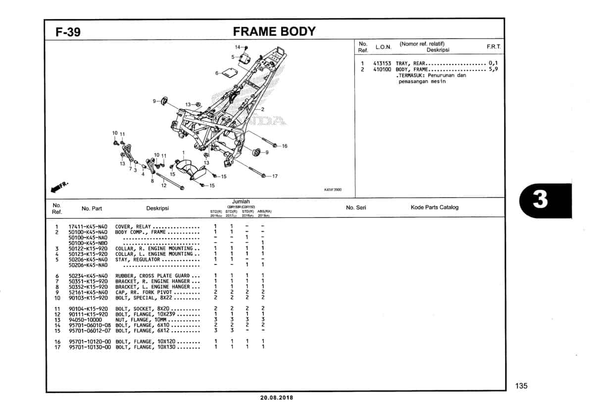 F-39-Frame-Body-Katalog-New-CBR-150R-K45N