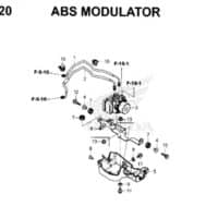 F5-20 – ABS Modulator – Katalog Honda New CBR 150R K45N