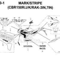 F-50-1-Mark-Stripe-(CBR150R-J-K-RAK-3IN,7IN)-New-CBR-150R-K45N