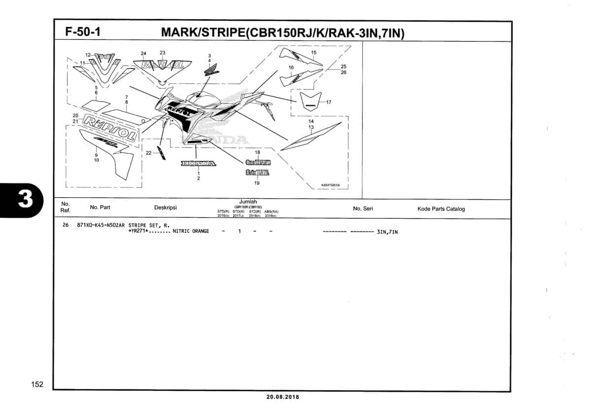 F-50-1-Mark-Stripe-(CBR150R-J-K-RAK-3IN,7IN)-Katalog-New-CBR-150R-K45N