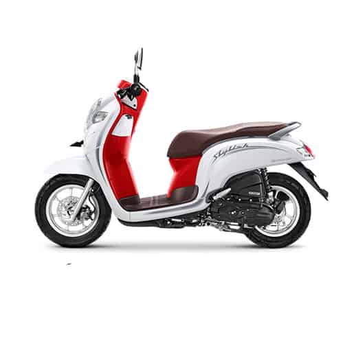 Honda-Scoopy-eSP-Stylish-White-Red