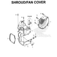 E1 – Shroud/Fan Cover – Katalog Honda New BeAT Street eSP