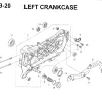 E-19-20-Left-Crankcase-Honda-BeAT-Street-eSP