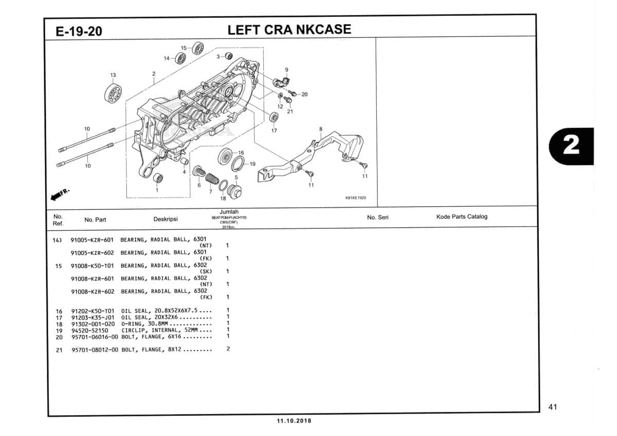 E-19-20-Left-Crankcase-Katalog-Honda-BeAT-Street-eSP