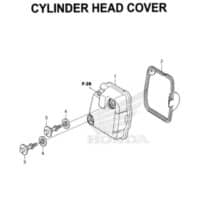 E2 – Cylinder Head Cover – Katalog Honda New BeAT Street eSP