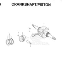 E20 – Crankshaft/Piston – Katalog Honda New BeAT Street eSP