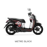 Honda-Scoopy-eSP-Metro-Black