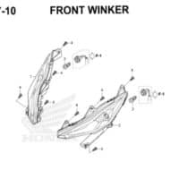 F37-10 – Front Winker – Katalog Honda New BeAT Street eSP