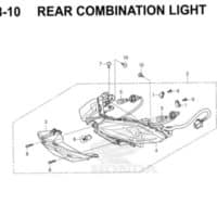 F38-10 – Rear Combination Light – Katalog Honda New BeAT Street eSP