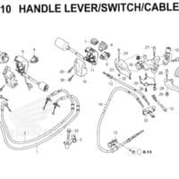 F4-10 – Handle Lever/Switch/Cable – Katalog Honda New BeAT Street eSP