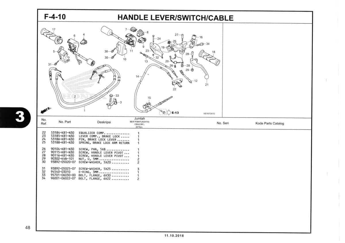 F-4-10-Handle-Lever-Switch-Cable-Katalog-Honda-BeAT-Street-eSP