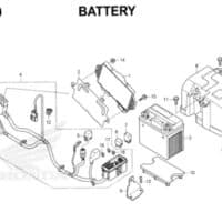 F40 – Battery – Katalog Honda New BeAT Street eSP