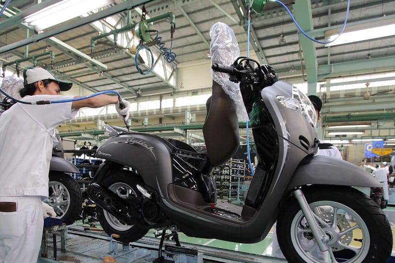 Perakitan New Honda Scoopy