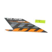 Sticker Body Hitam Oranye (Stripe L Body Cover RH) - New Vario 150 eSP K59 K59J