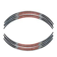 Sticker Velg (Wheel List Sticker Orange) - CBR 150R K45G K45N