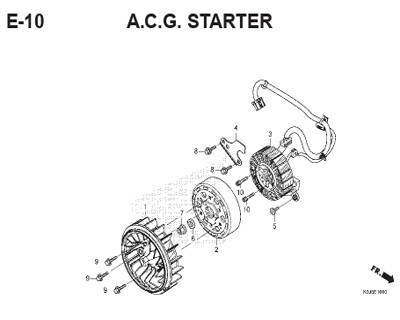 E-10-A-C-G-Starter