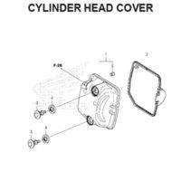 E2 – Cylinder Head Cover – Katalog Honda Genio