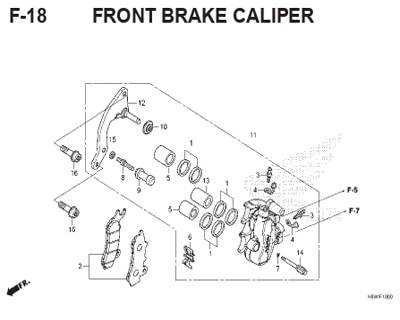 F-18-Front-Brake-Caliper