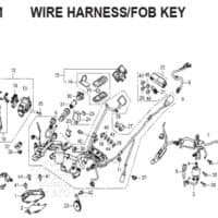 F-41-Wire-Harness-Fob-Key