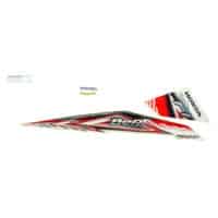 Sticker Body Kanan (Stripe Set R White Red) - BeAT FI