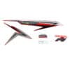 Sticker Body Kanan (Stripe Set R Red) - New Vario 125 eSP K60