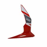 Cover Body Samping Bawah Kiri Merah Honda Sonic 150R