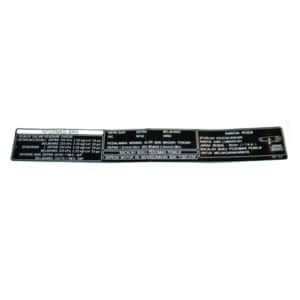 Label,-Tire-&-Drive-Chain-87505K56N10