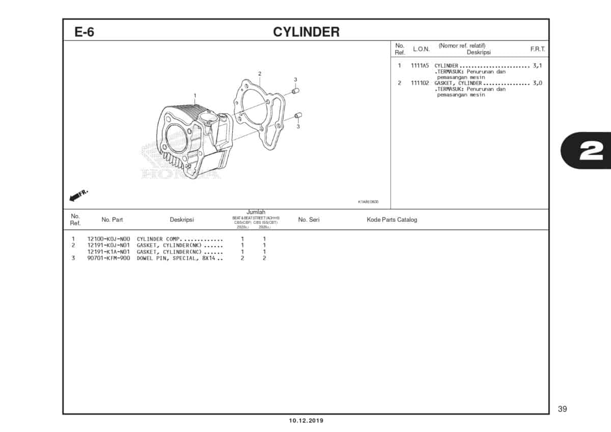 E6 Cylinder