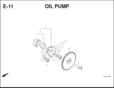 E11 Oil Pump