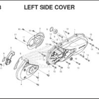 E13 Left Side Cover