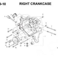 E19-10 - Right Crankcase