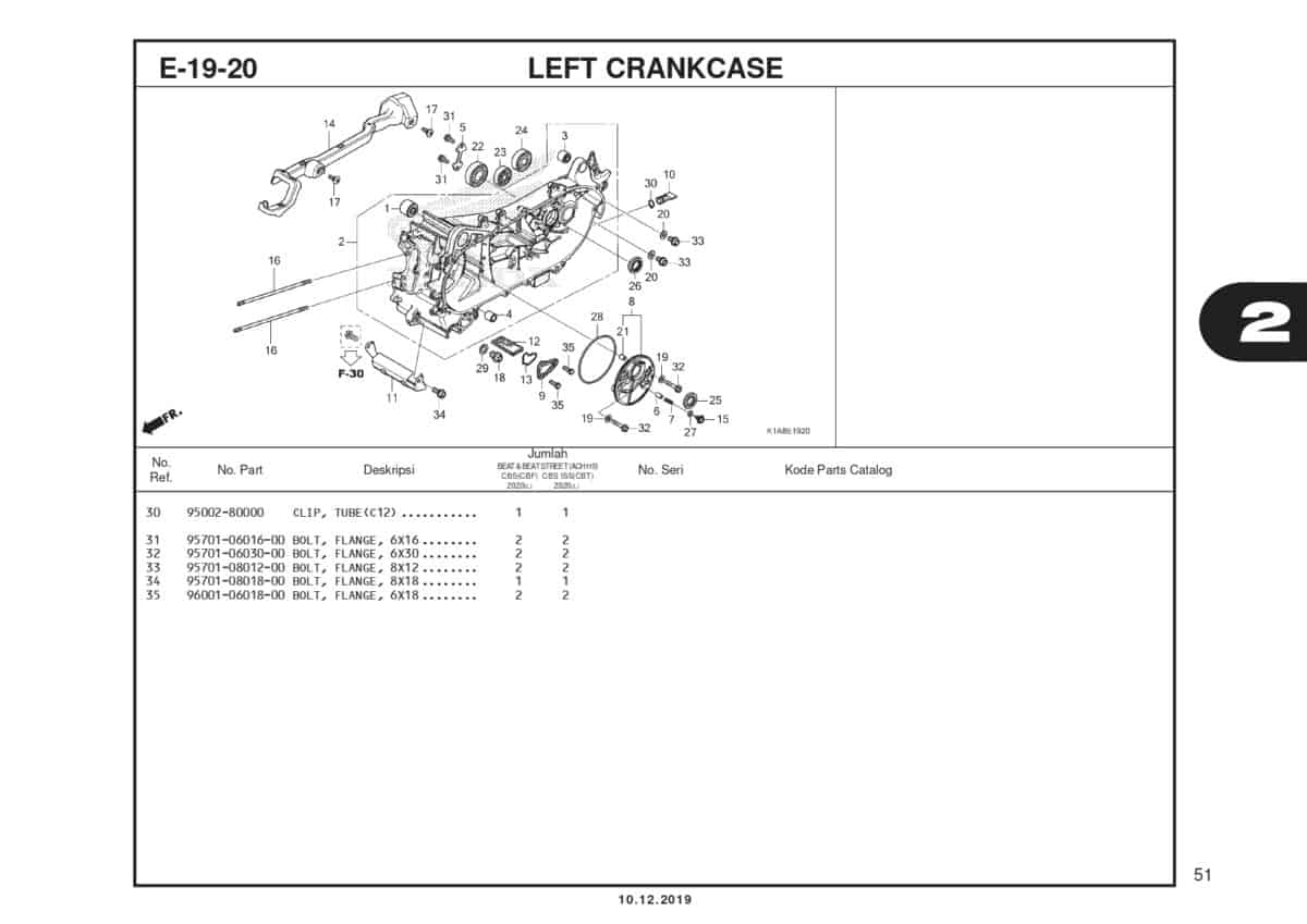 E19-20 Left Crankcase (2)