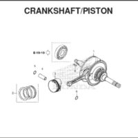 E20 Crankshaft Piston Cover
