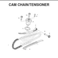 E5 – Cam Chain Tensioner – Katalog Honda BeAT K1A