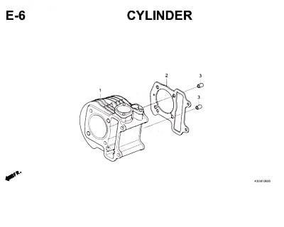 E6 - Cylinder Cover