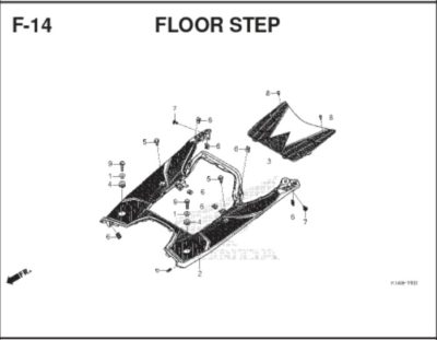 F-14 Floor Step