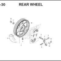 F-22-30 Rear Wheel