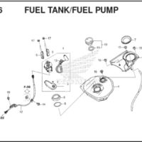F-26 Fuel Tank Fuel Pump Cover