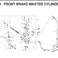 F-5-1 Front Brake Master Cylinder