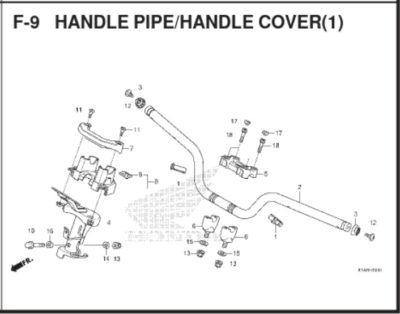 F-9 Handle Pipe Handle Cover (1)